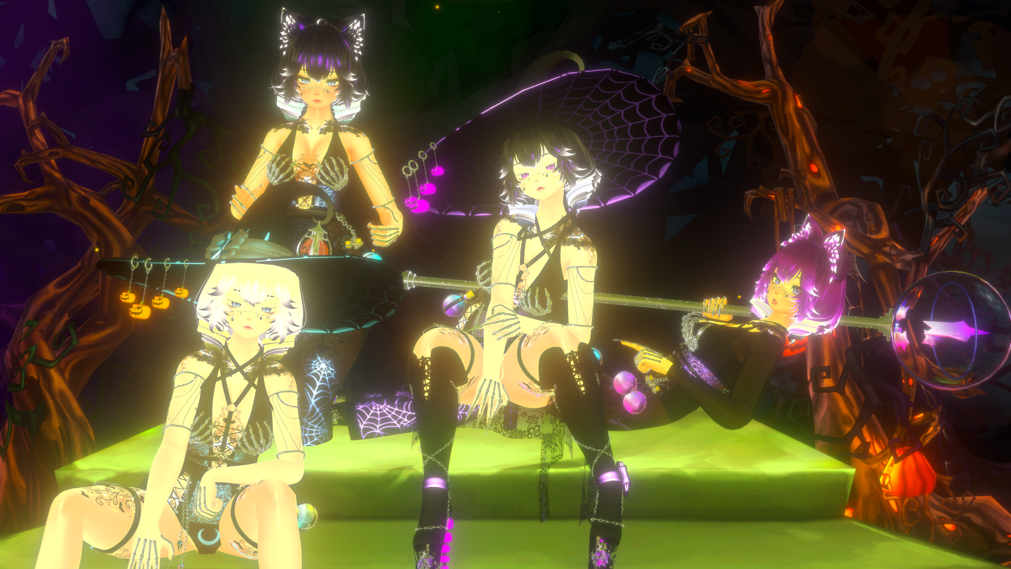 🎃 Kittyween V2 🎃 PC ONLY (Halloween Avatar)