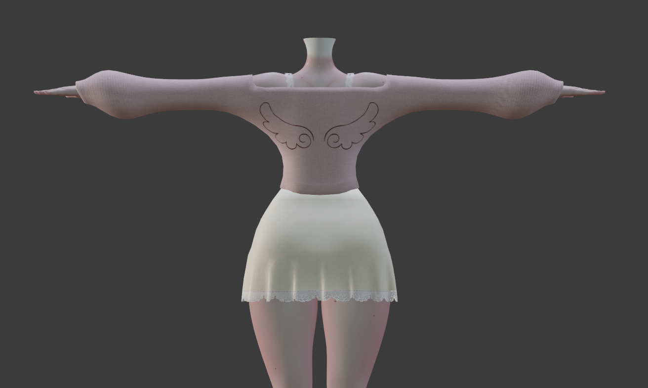 Angel Sweater Set