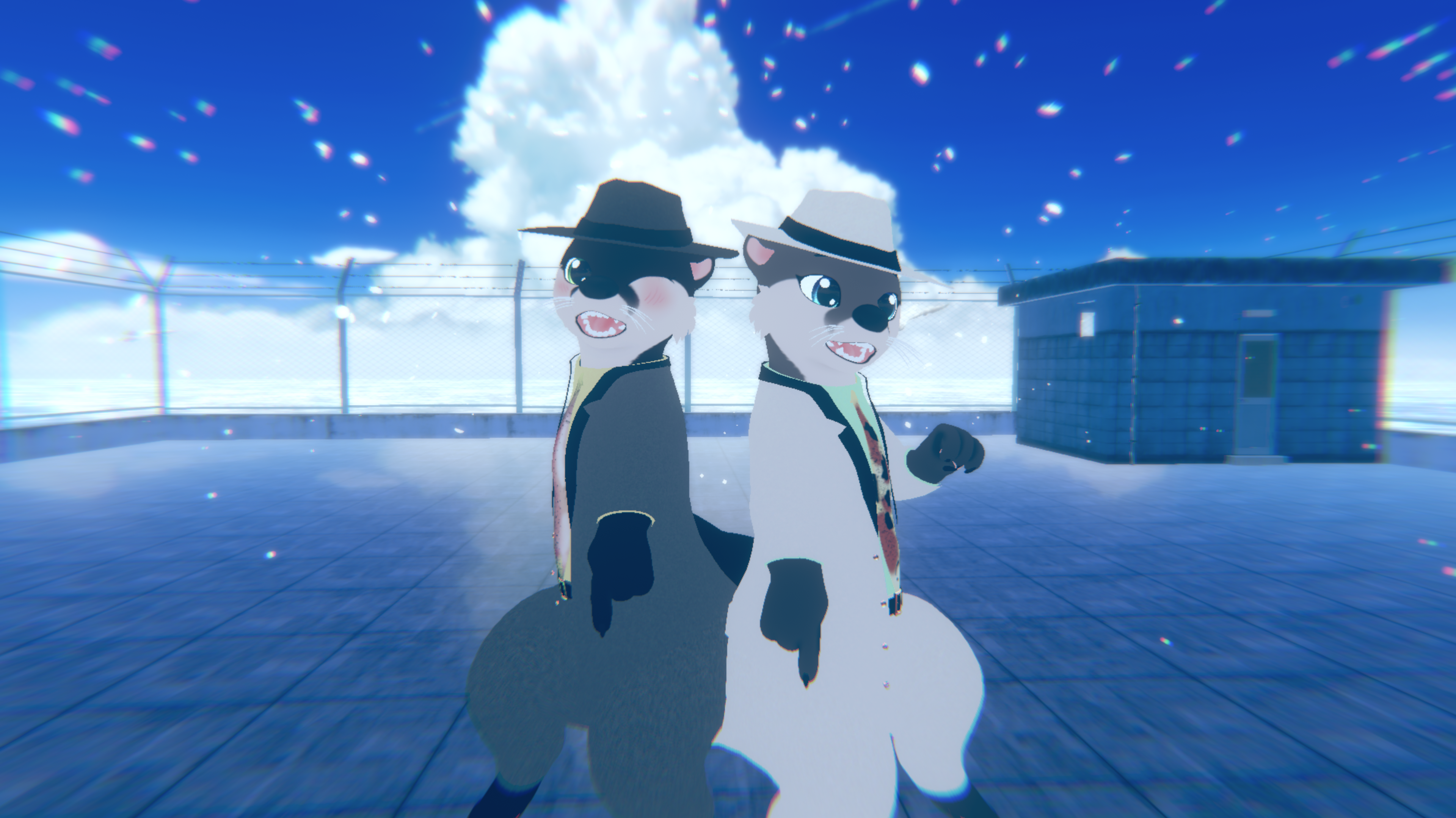 D.otter suit set