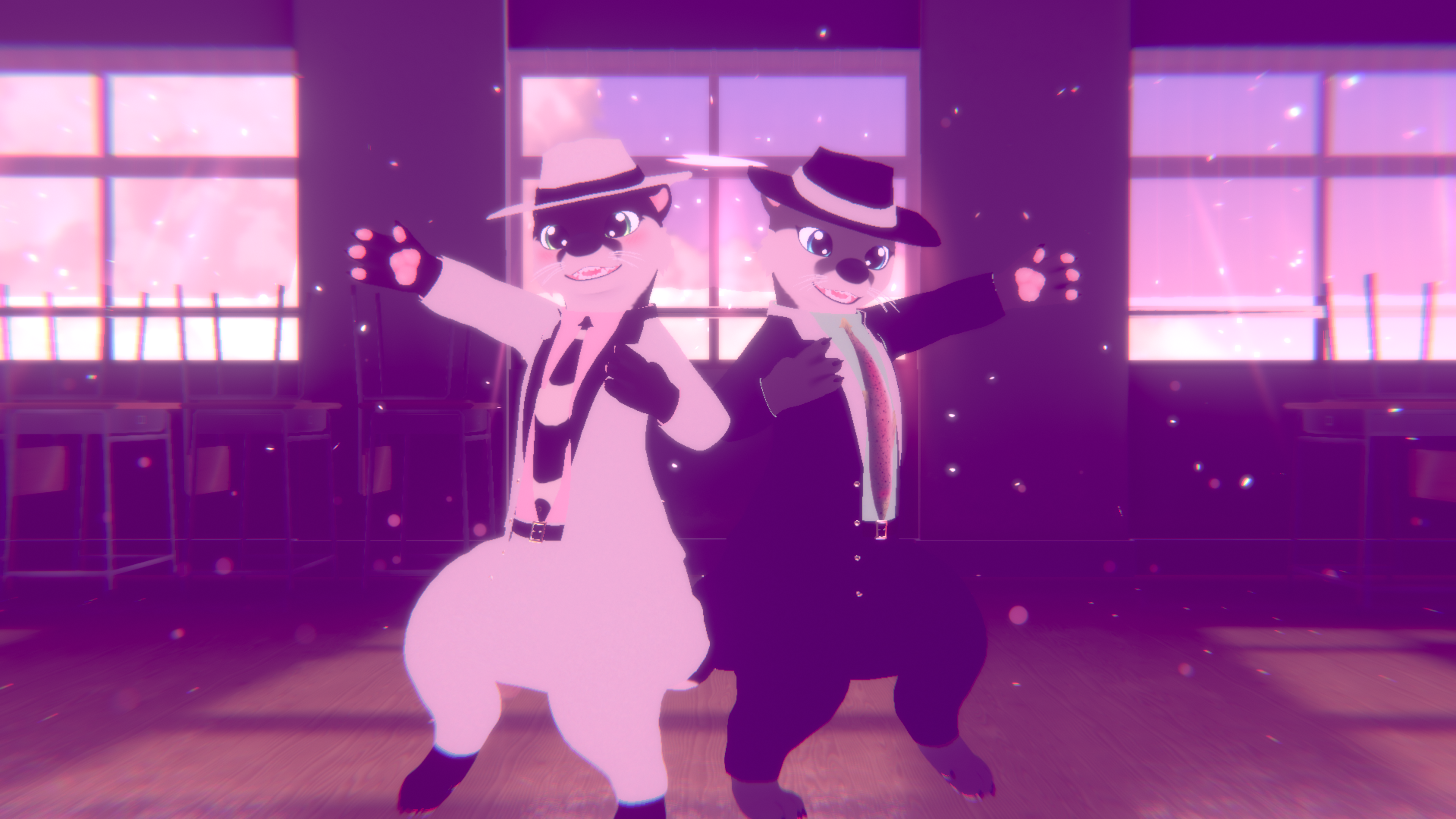 D.otter suit set