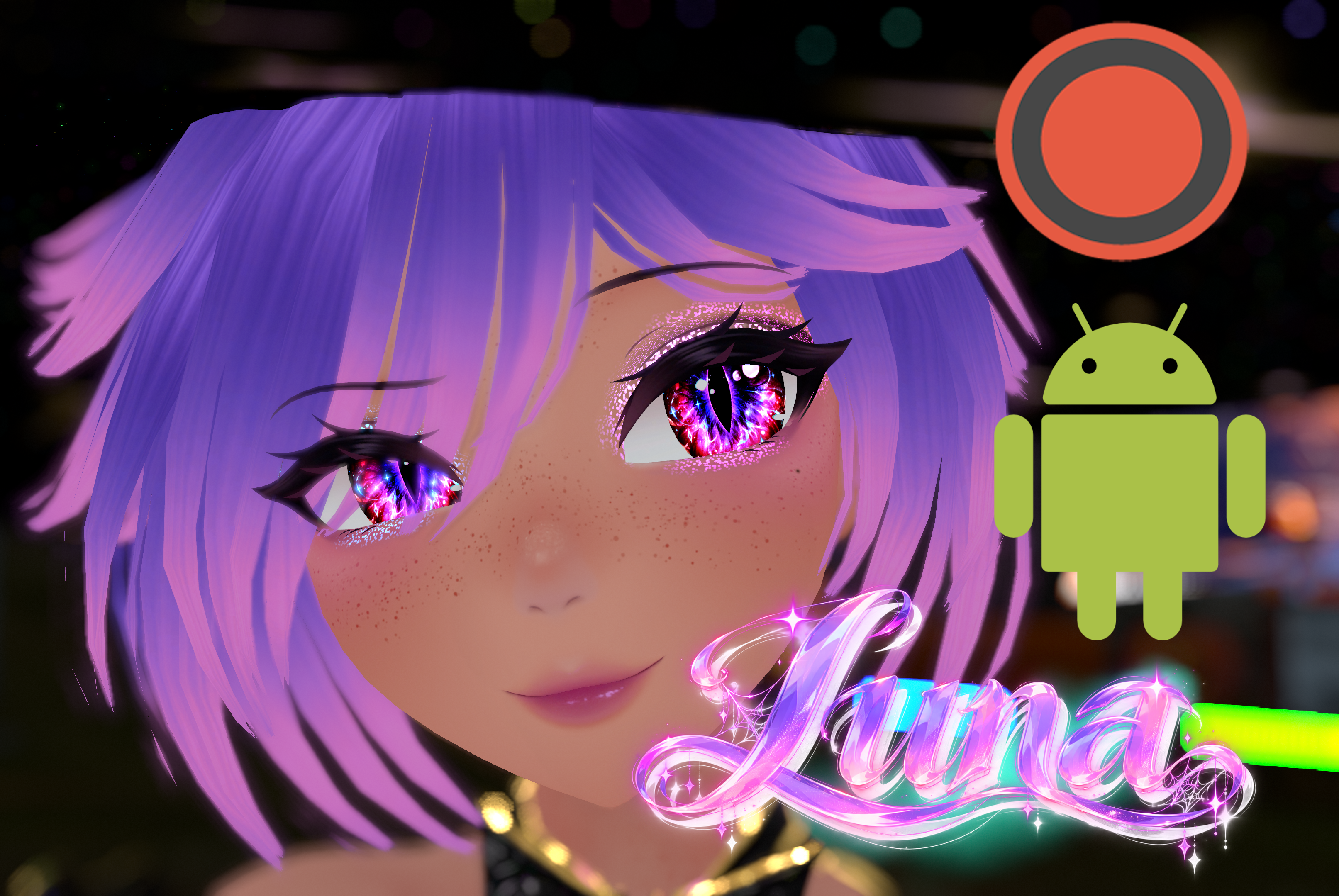 Luna the Cat Witch (Poor & Quest) VRCFT