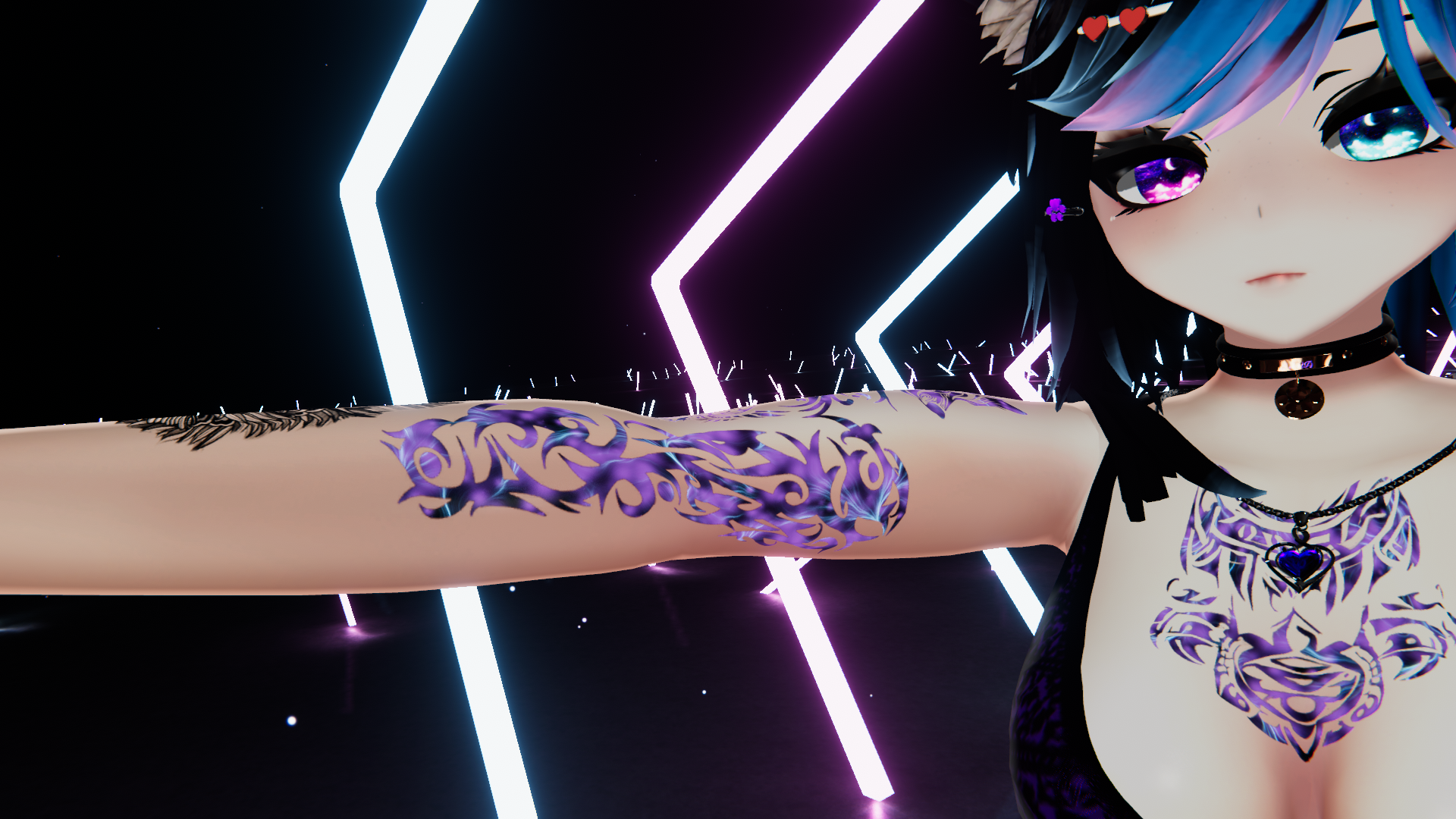 Spooky Luna Tats