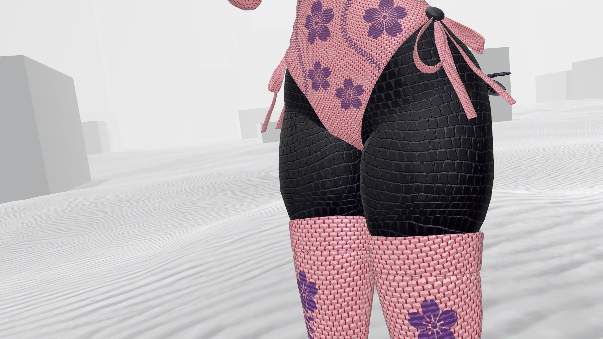 Floral Bunny Outfit