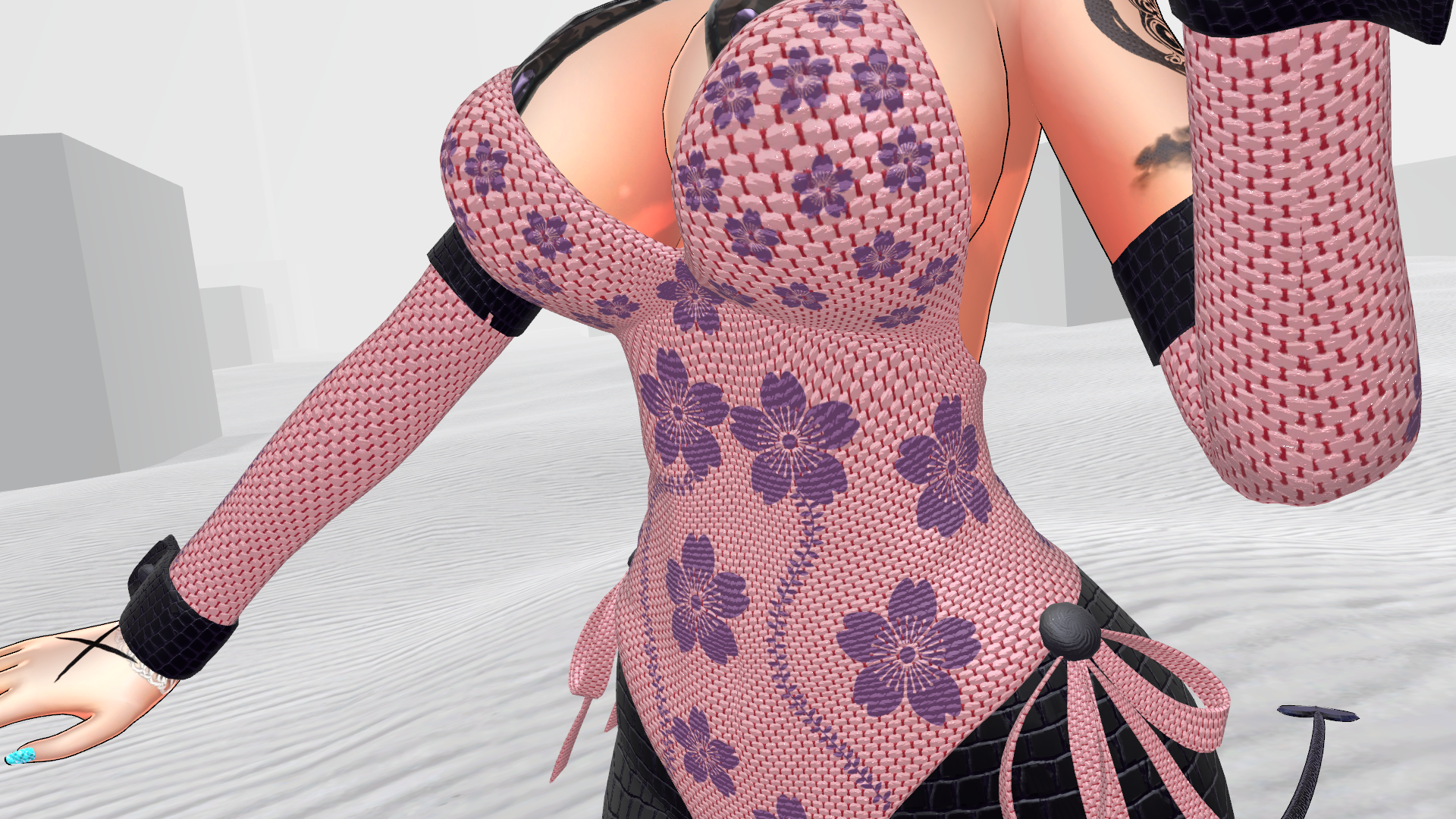 Floral Bunny Outfit