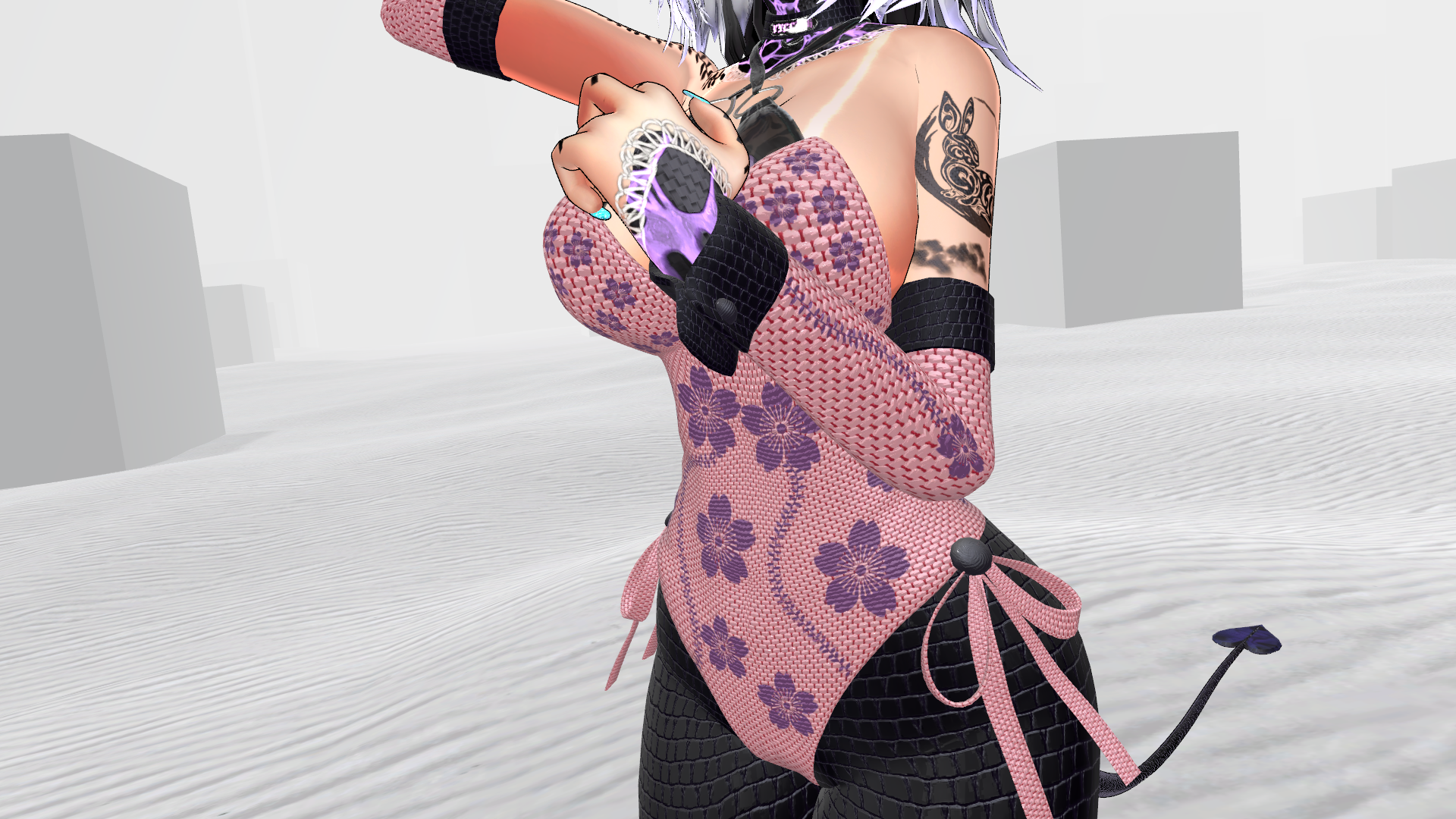 Floral Bunny Outfit