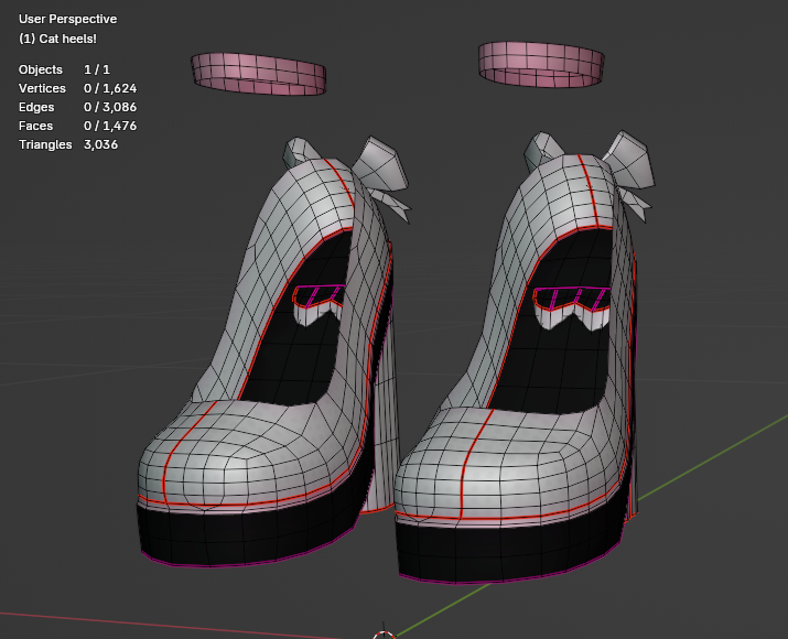 ✧˚. Cute Cat heels!! ✧˚.