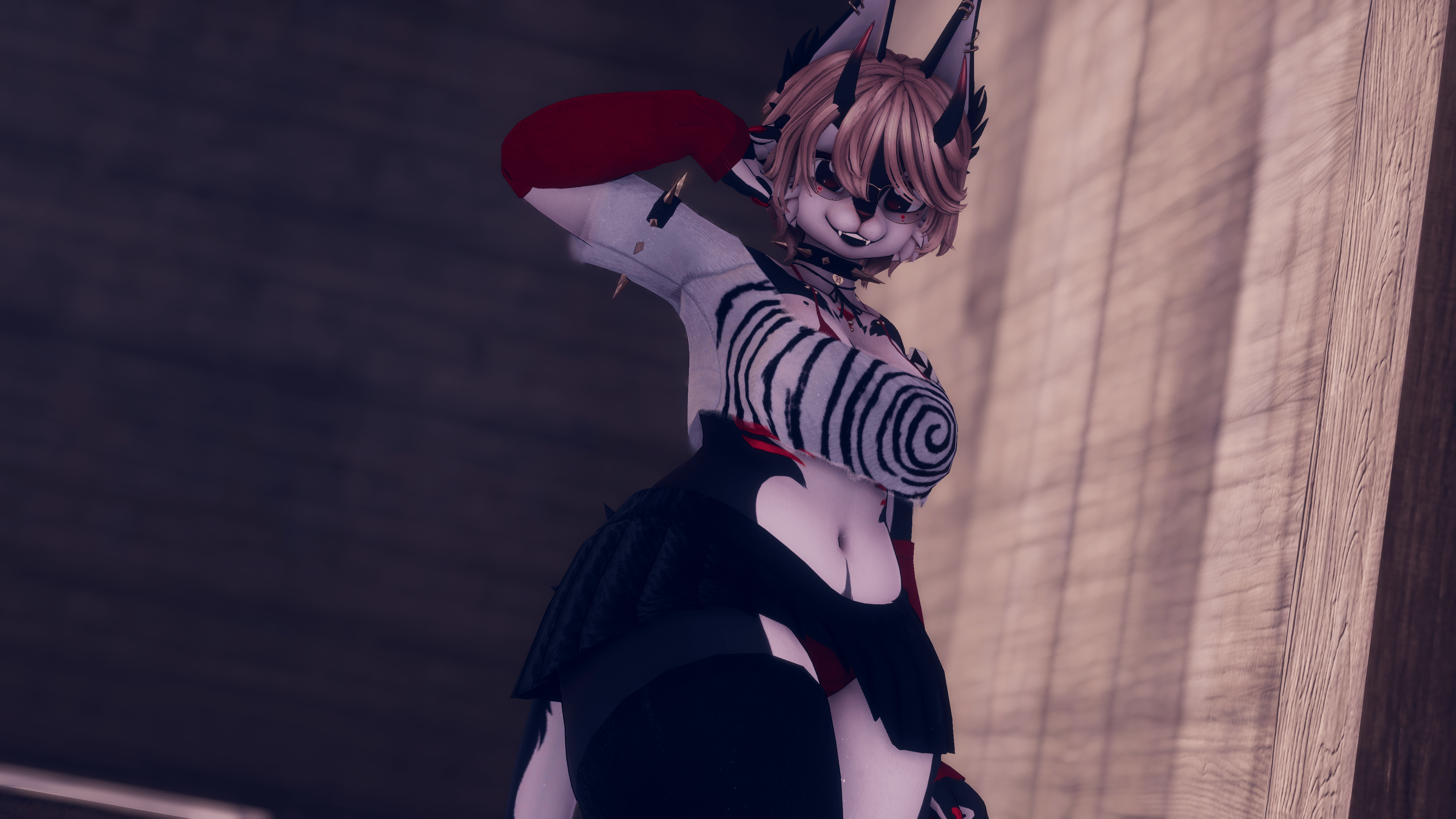 ⋆˚🐾˖° Hellhund - PC only - vrcft - sps ⋆˚🐾˖°
