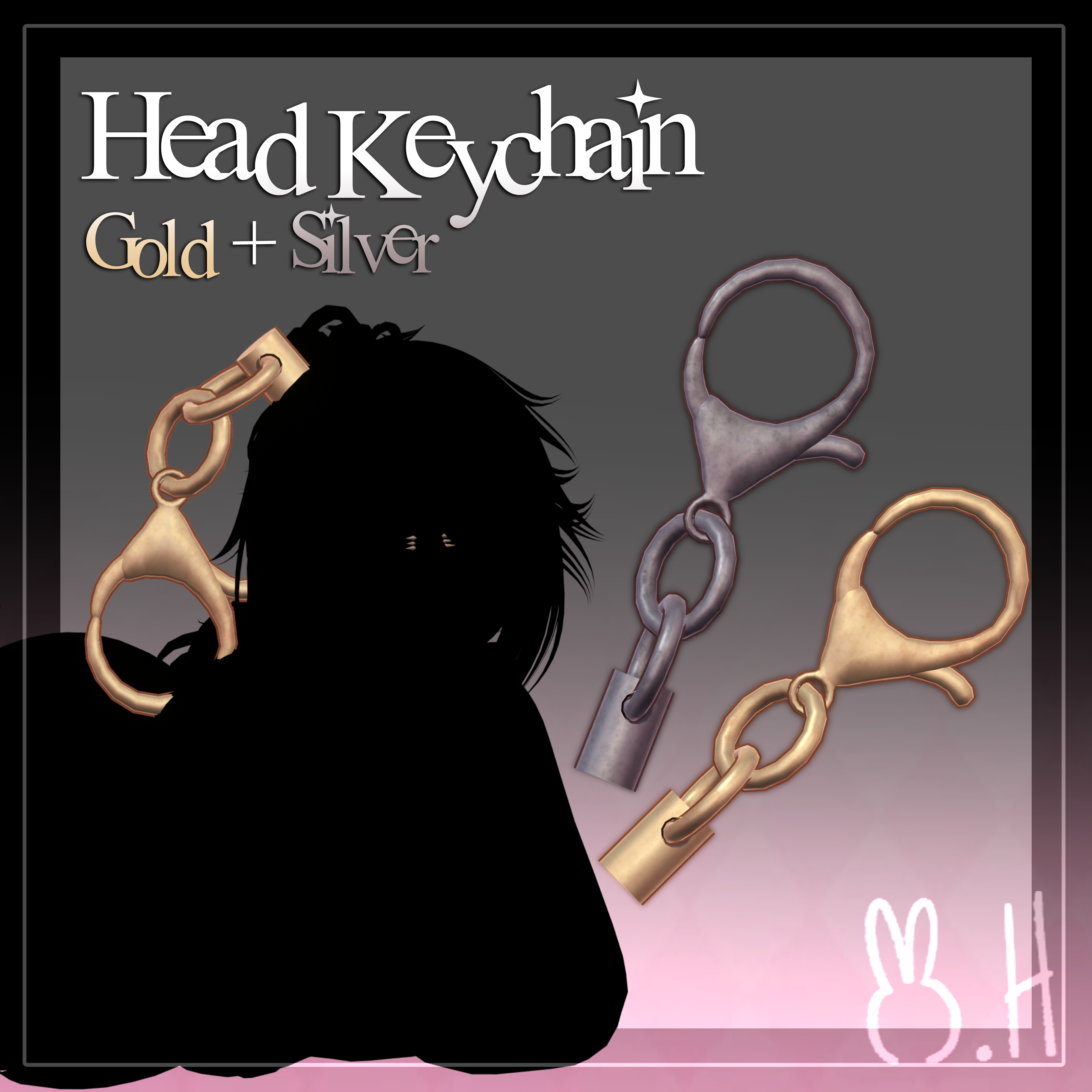 ⋆˚🐾˖° Head Keychain - VRCFURY ⋆˚🐾˖°