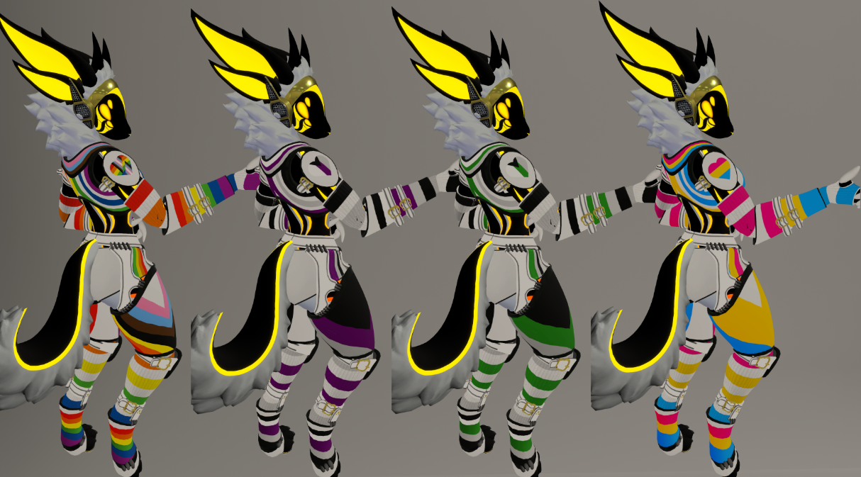 Antigen Pride Armor Textures