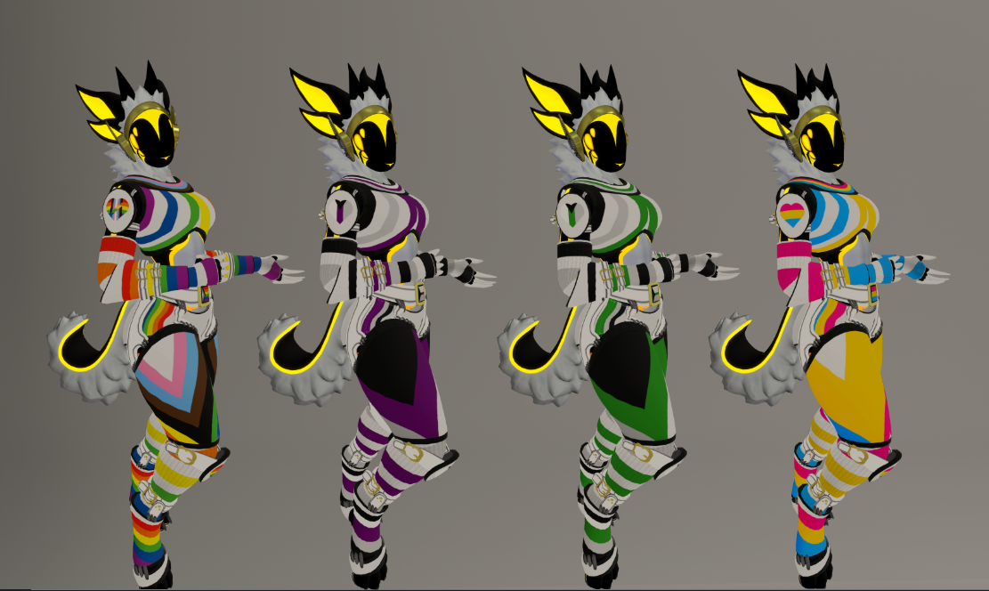 Antigen Pride Armor Textures
