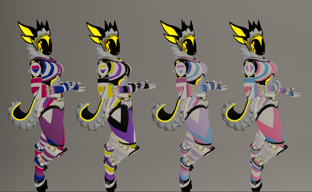 Antigen Pride Armor Textures