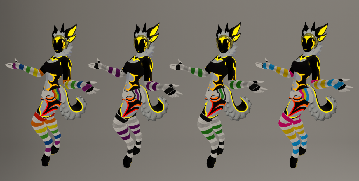 Antigen Pride Armor Textures