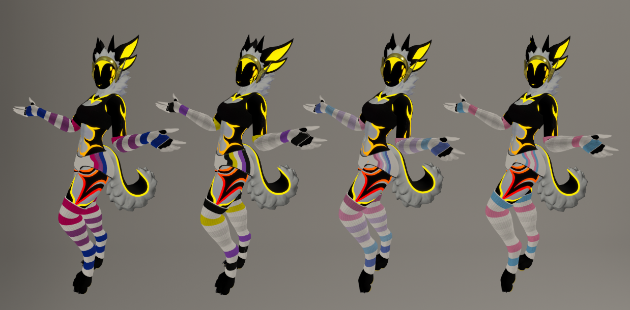 Antigen Pride Armor Textures