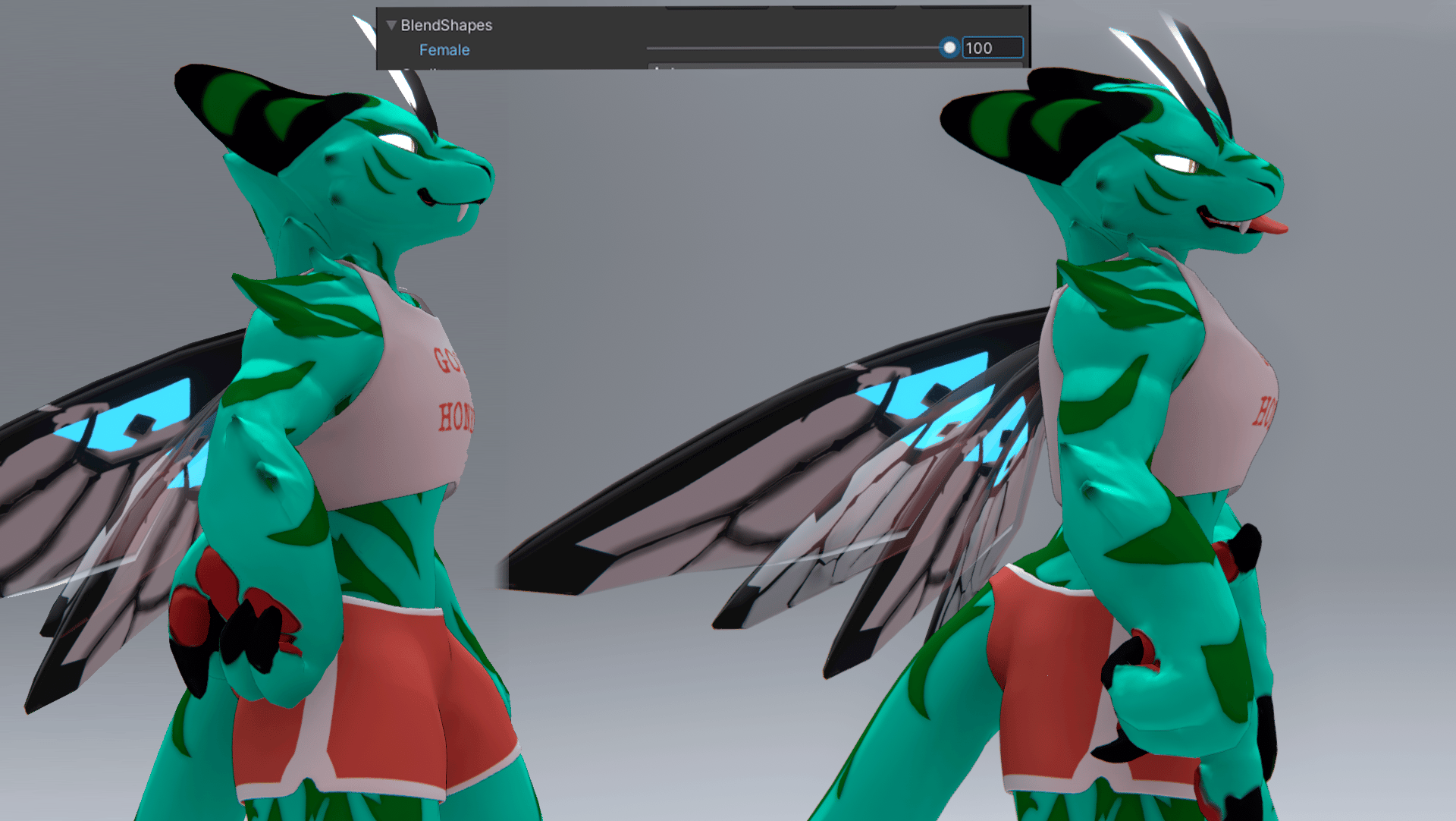 VRChat | Tiger Bee HOOTERS Outfit