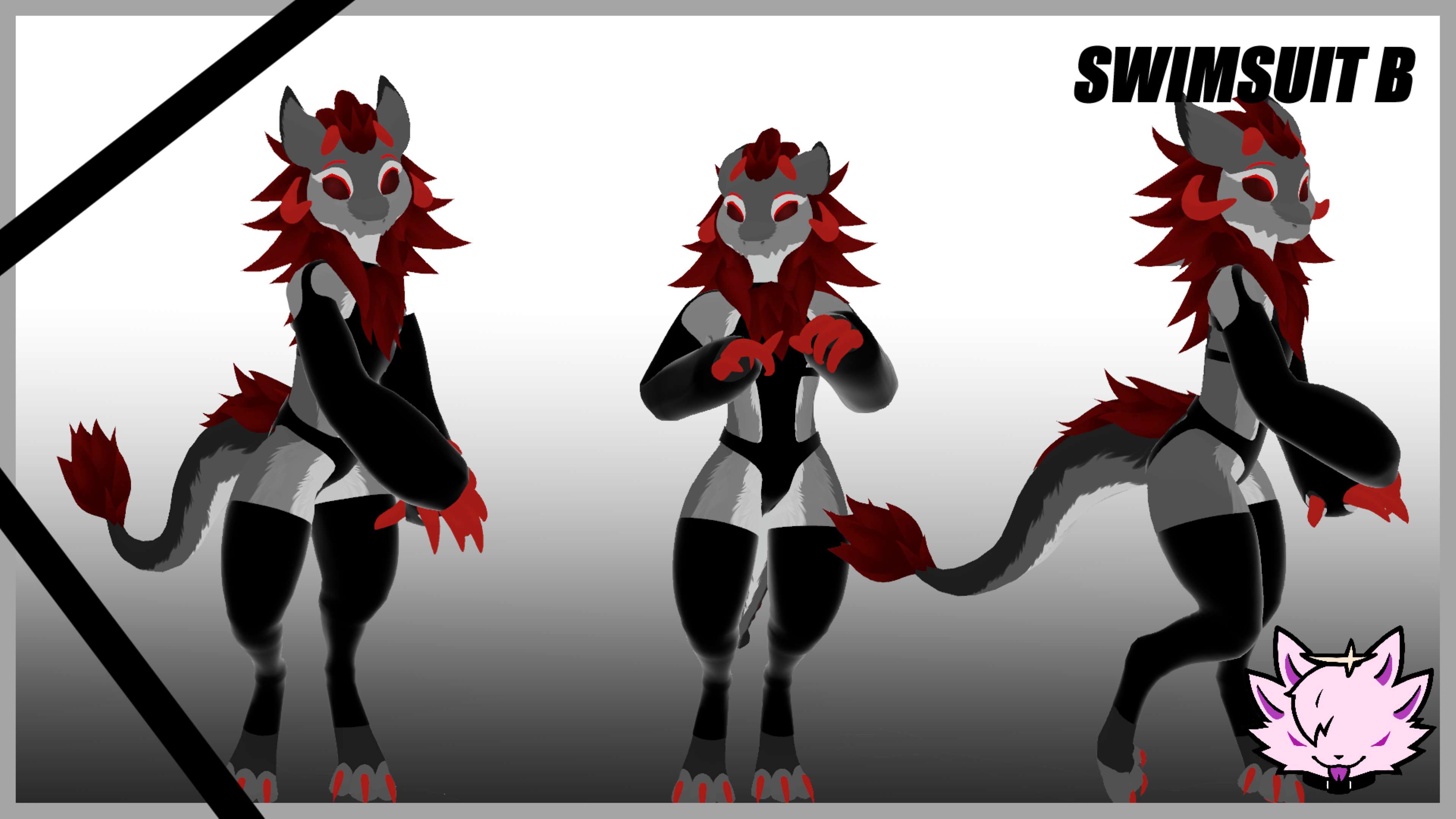 VRChat | Wickerbeast SWIMSUIT B