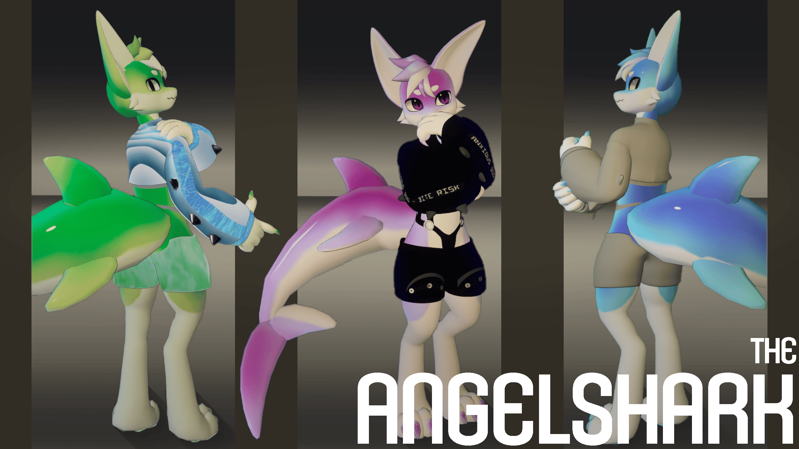Angelshark Bodysuit (MayoCube Gummi Shark)
