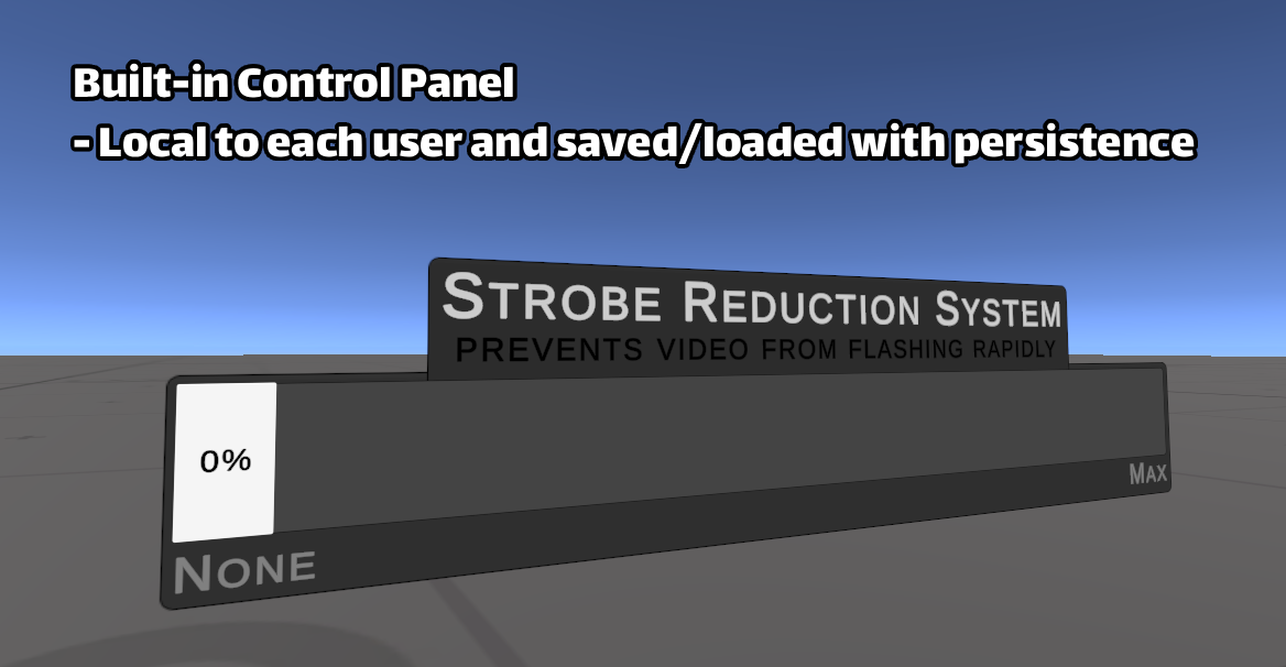 Strobe Reduction System