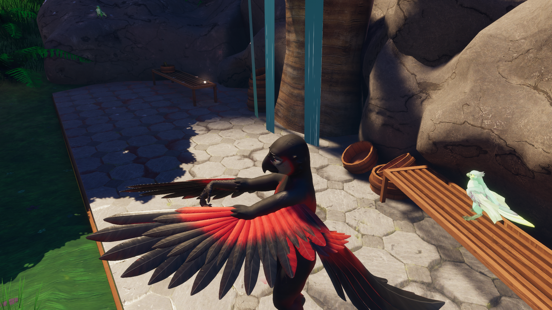 Kuda's Avian-Dracula Parrot Retexture