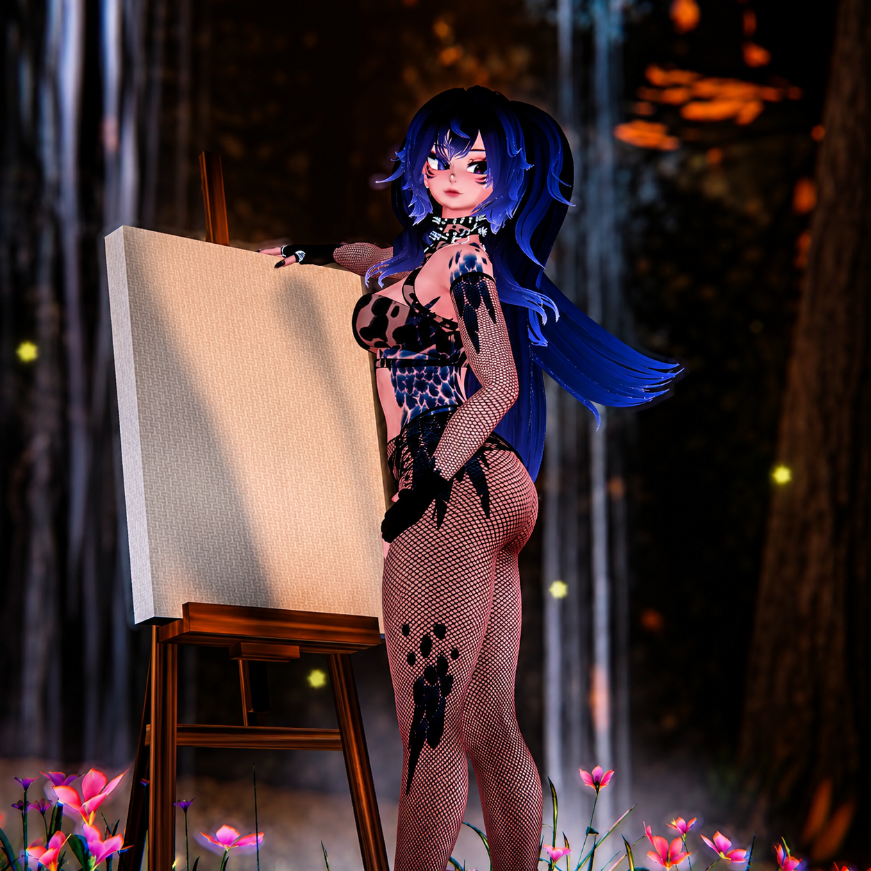 Elena the Owl Lady || FREE SFW || Facetracking || GoGo