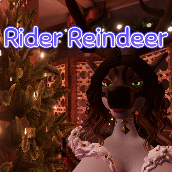 🎄🦌Rider Reindeer🎄🦌
