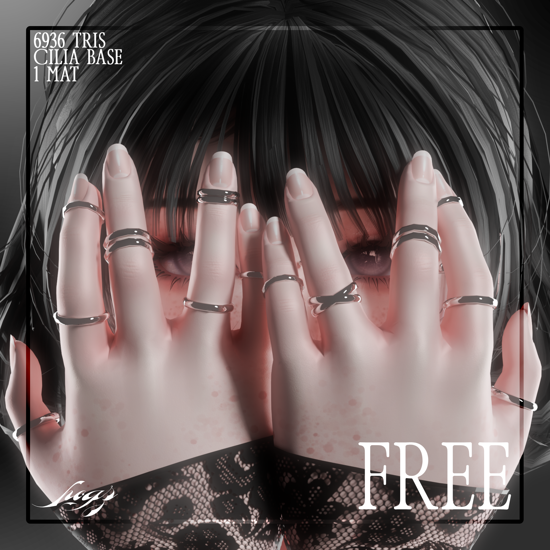 basic rings; CILIA, FREE