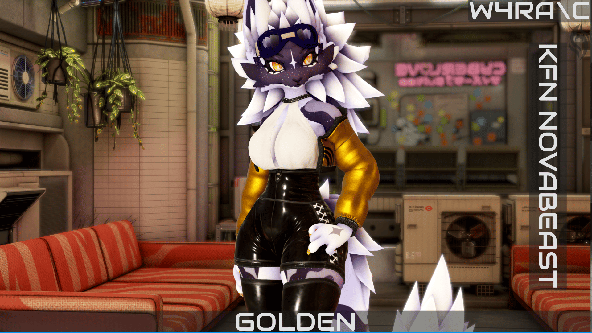 W4RA\C: Golden (KFN/OG Novabeast/NFN/Feline/Astrawolf)