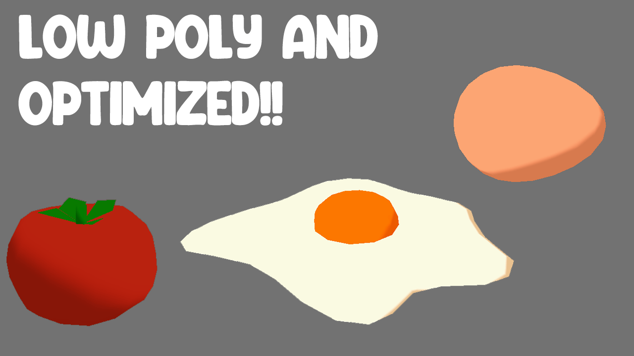 Splatter Egg & Tomato (VRCHAT)