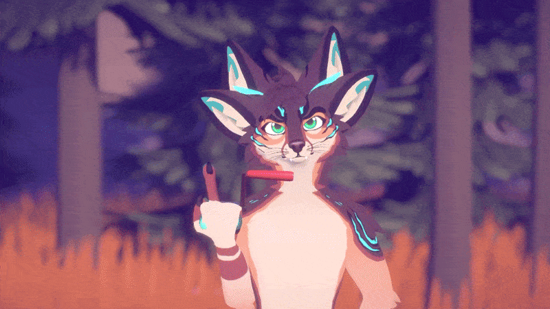 Middle Finger Crank (VRCHAT)