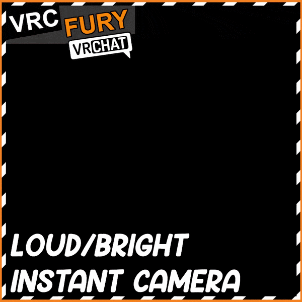 Really Loud Instant Camera (VRCHAT)