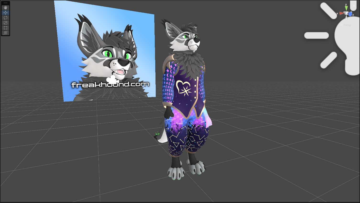 Dapper Freakhound Outfit for Furality Somna