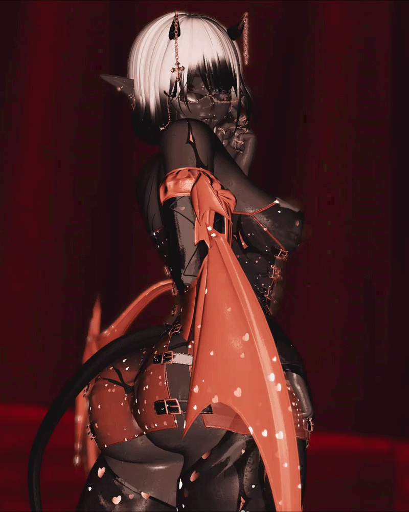 AVA | ANIME/EGIRL | SUCCUBUS PUPPY | PC/FT/QEUEST | HALLOWEEN FEMALE