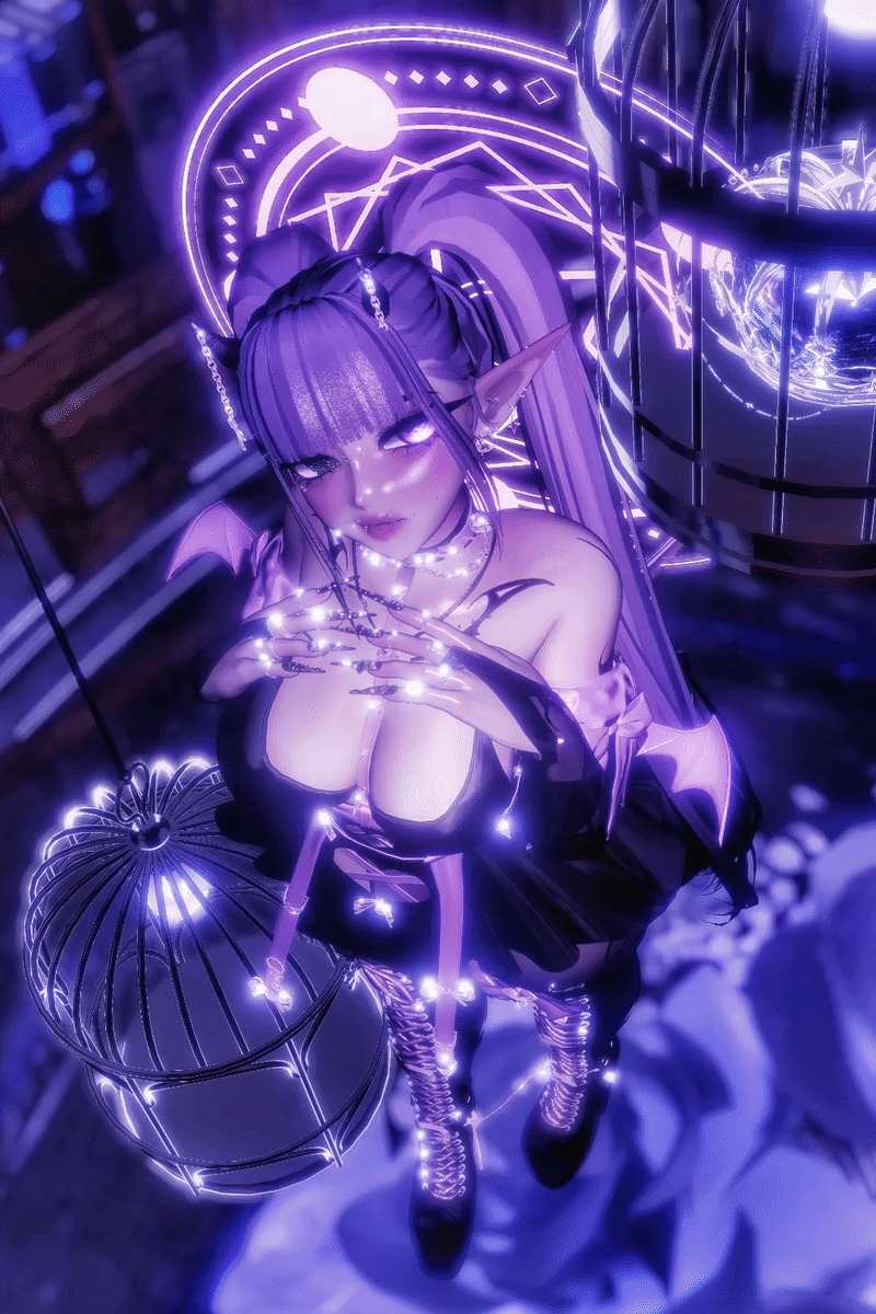 AVA | ANIME/EGIRL | SUCCUBUS PUPPY | PC/FT/QEUEST | HALLOWEEN FEMALE