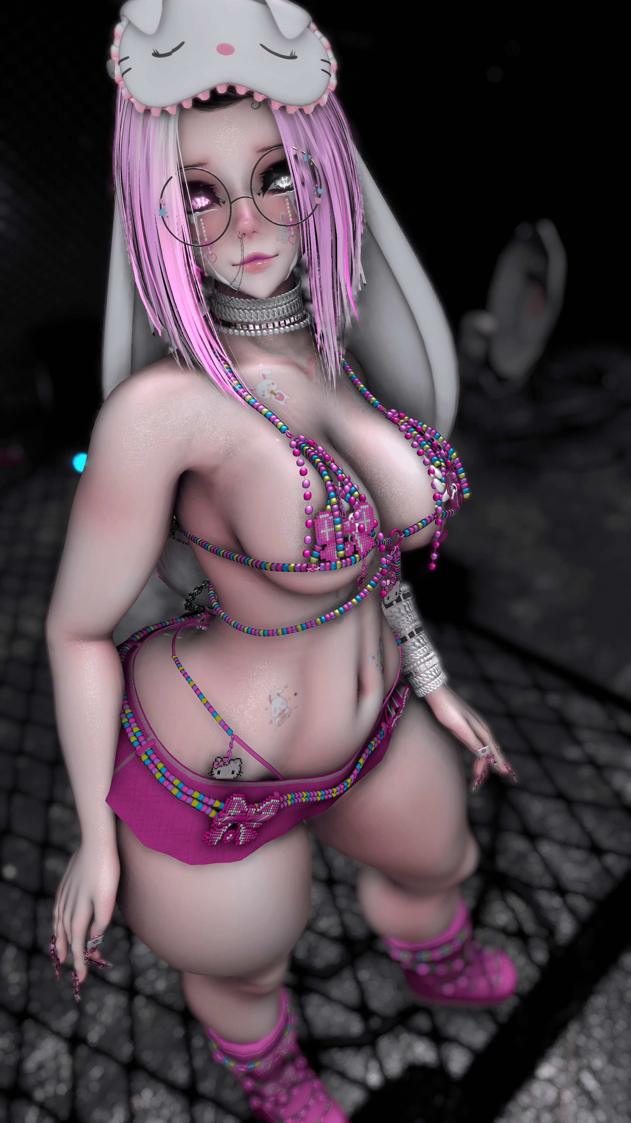 ROSE BUNNY-PC ONLY
