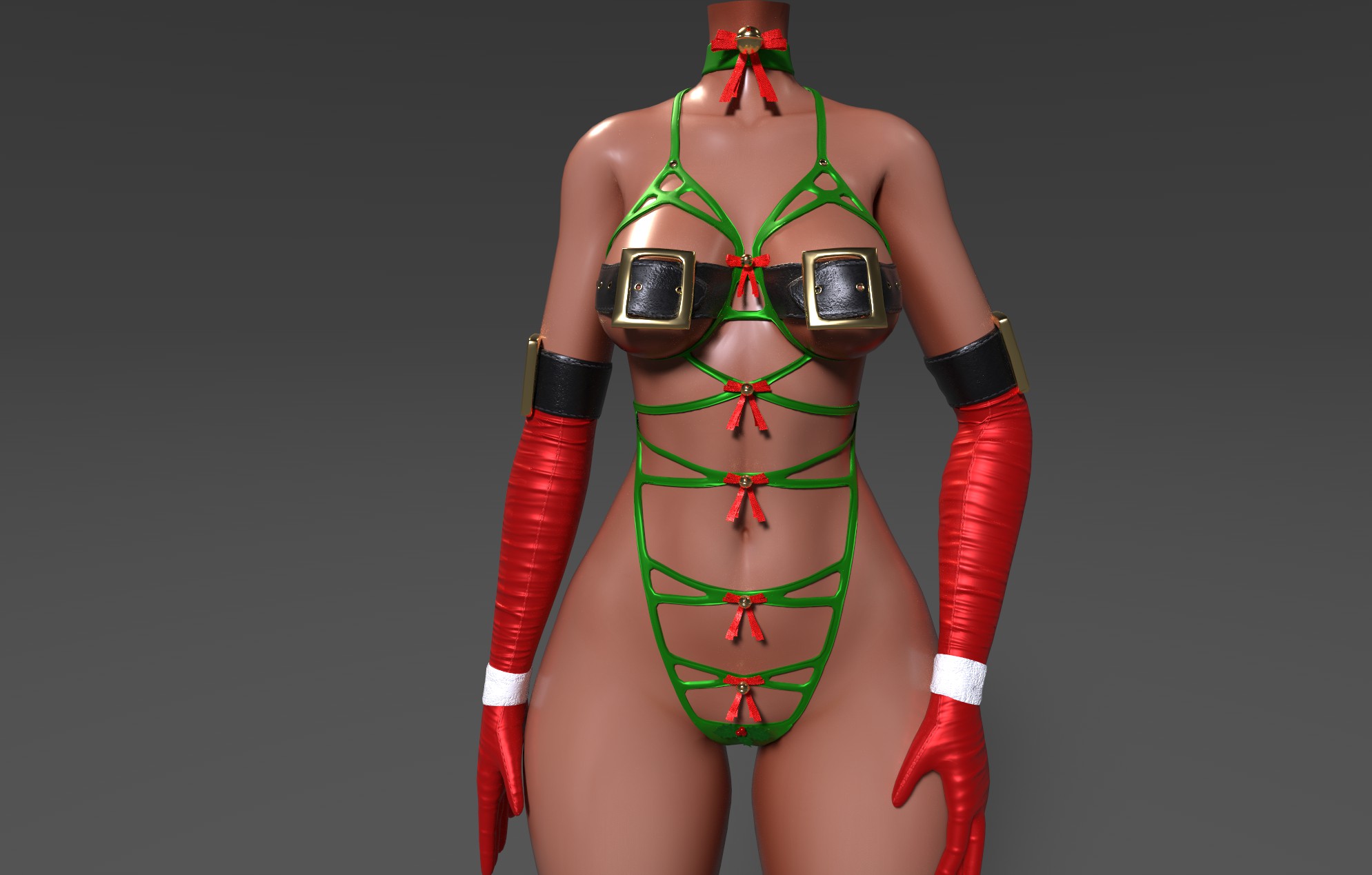 Santa's Naughty List Bodysuit