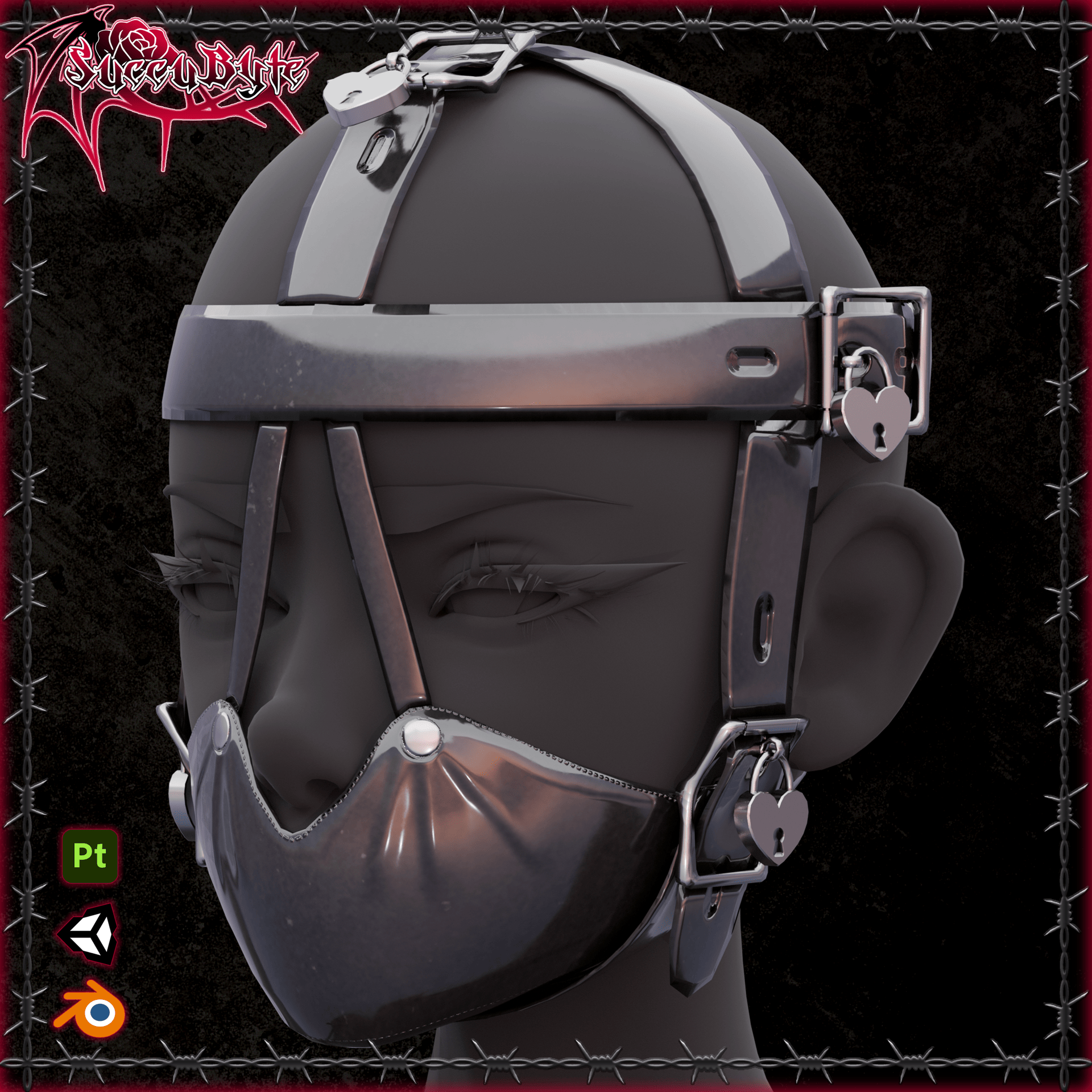 ⛓Locked Mask by Succubyte⛓