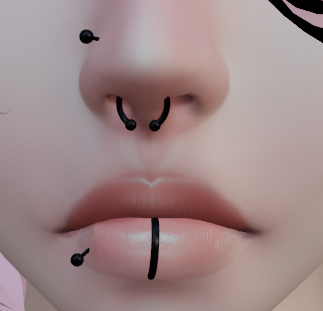 Piercings + EyePatch