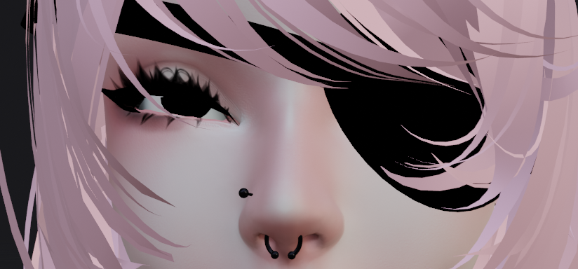 Piercings + EyePatch