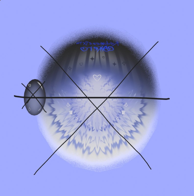 Blue Star Eye Texture