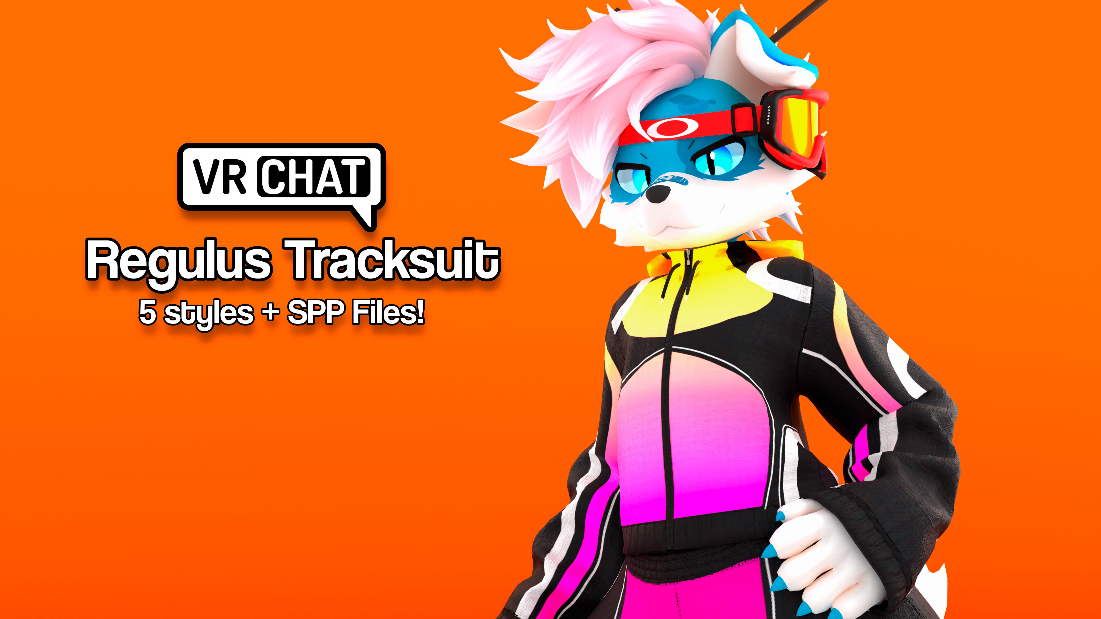 Mayu/Regulus Tracksuit for VRChat!