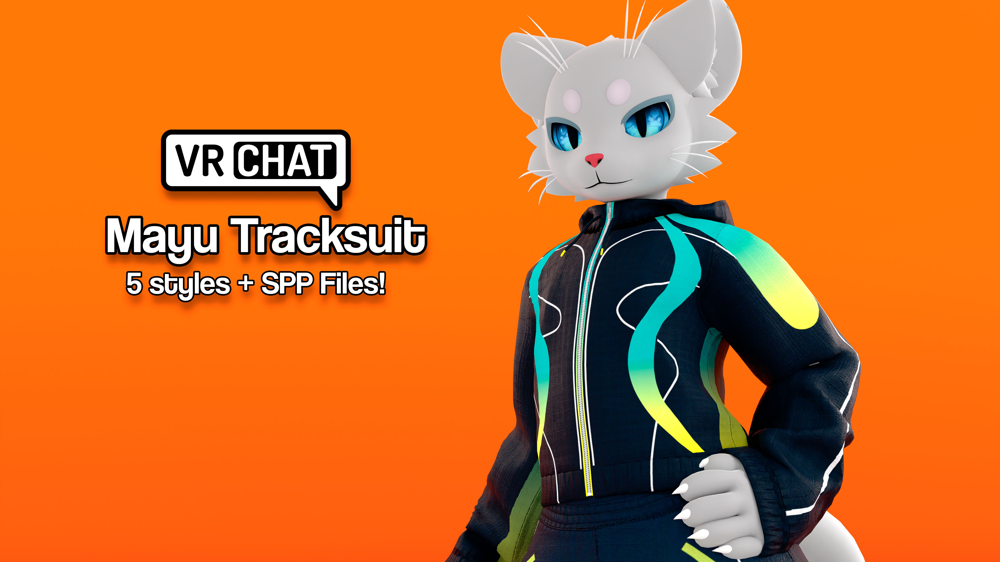 Mayu/Regulus Tracksuit for VRChat!