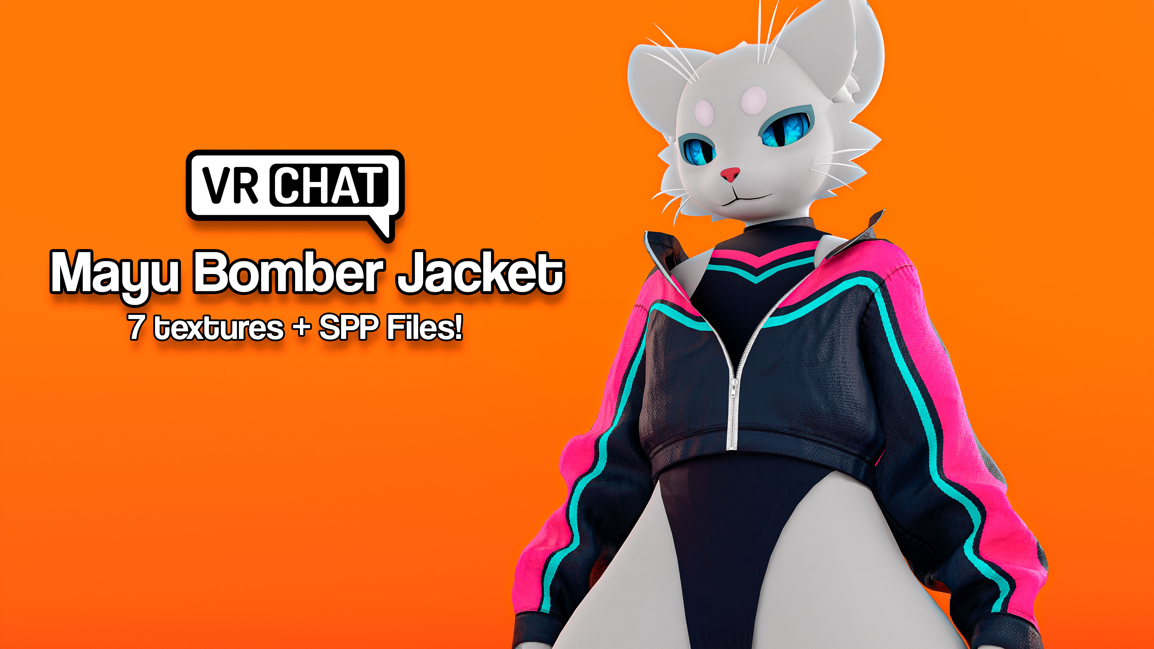 Mayu/Regulus Bomber Jacket Outfit for VRChat!