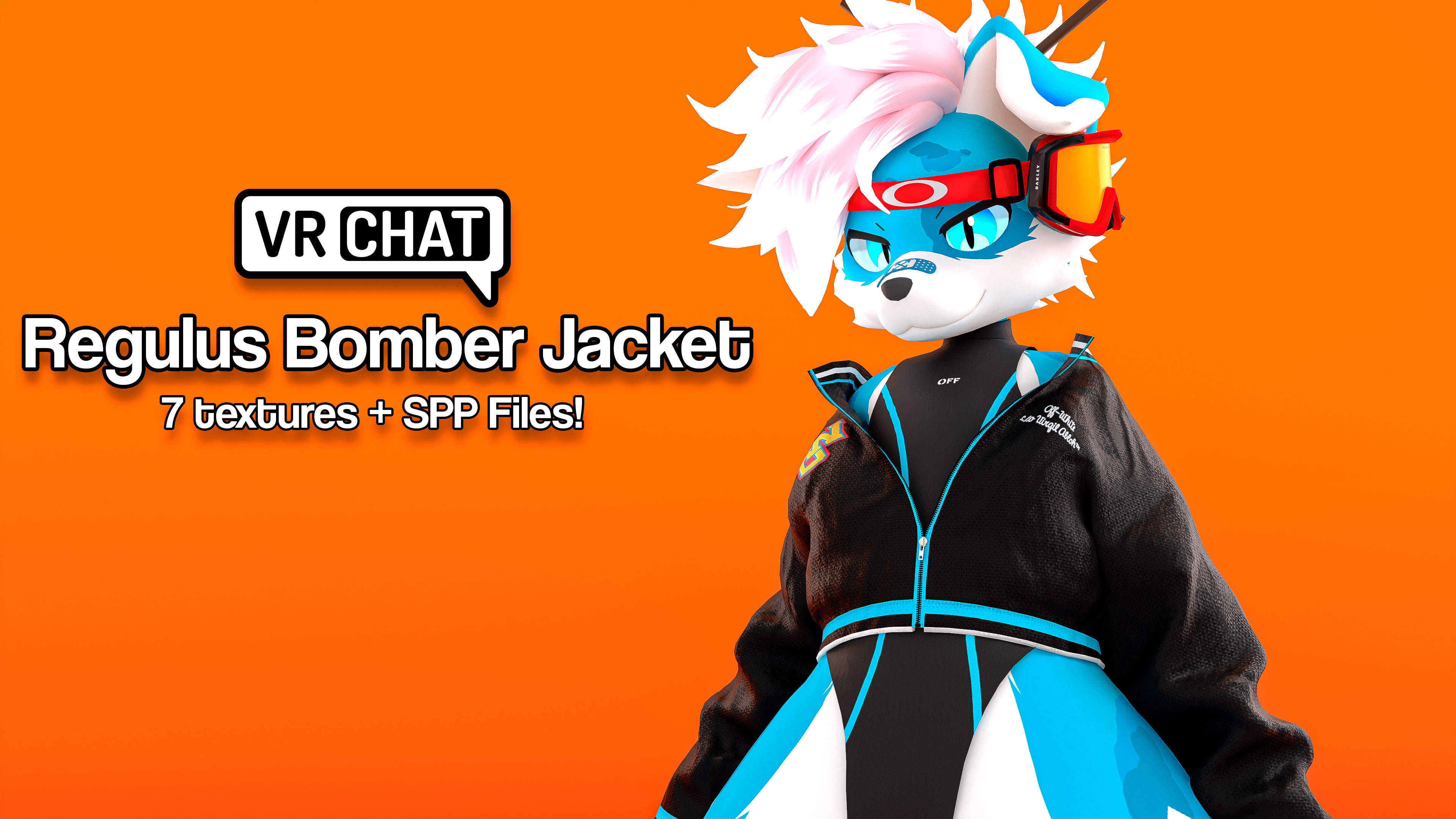 Mayu/Regulus Bomber Jacket Outfit for VRChat!