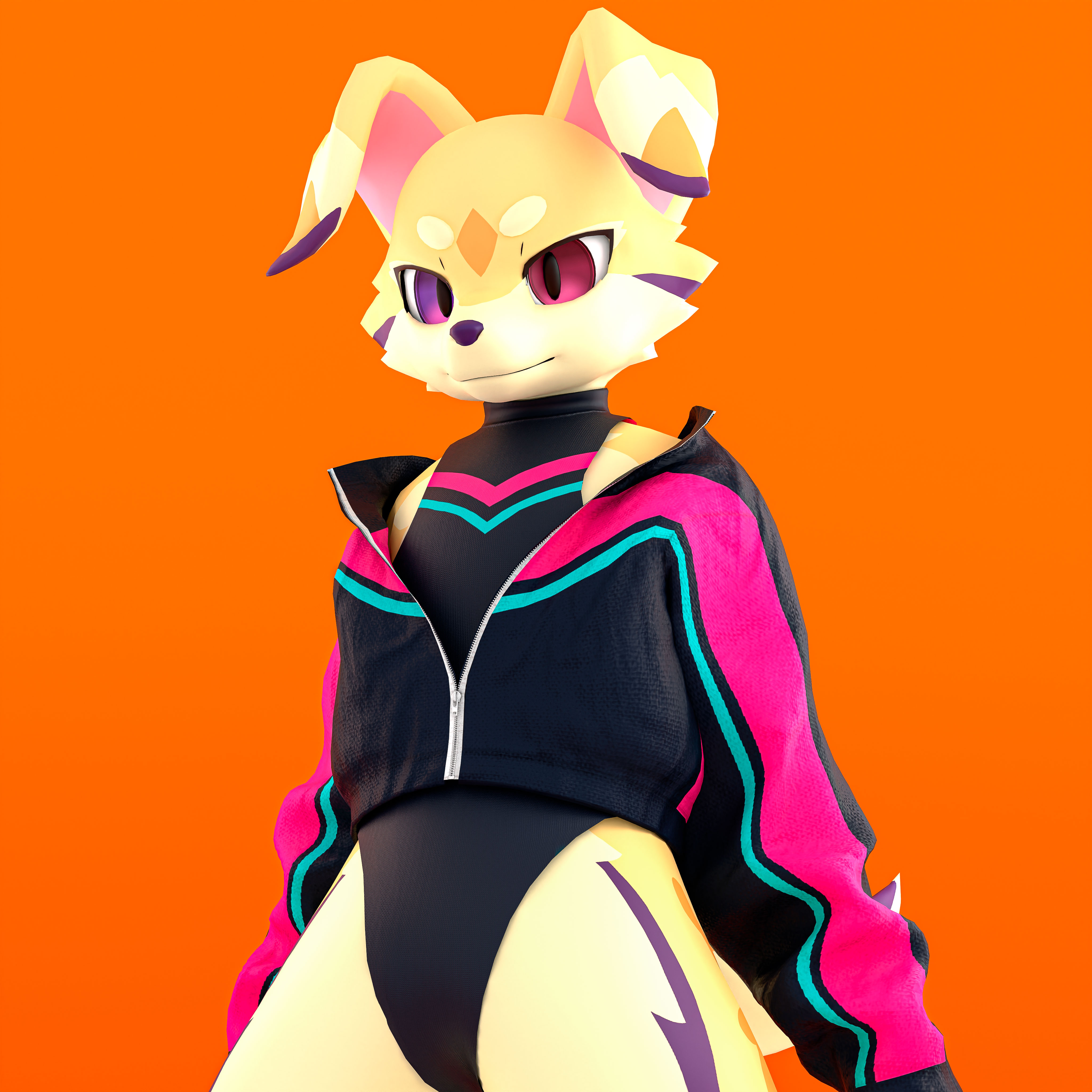 Kinu Bomber Jacket Outfit for VRChat!