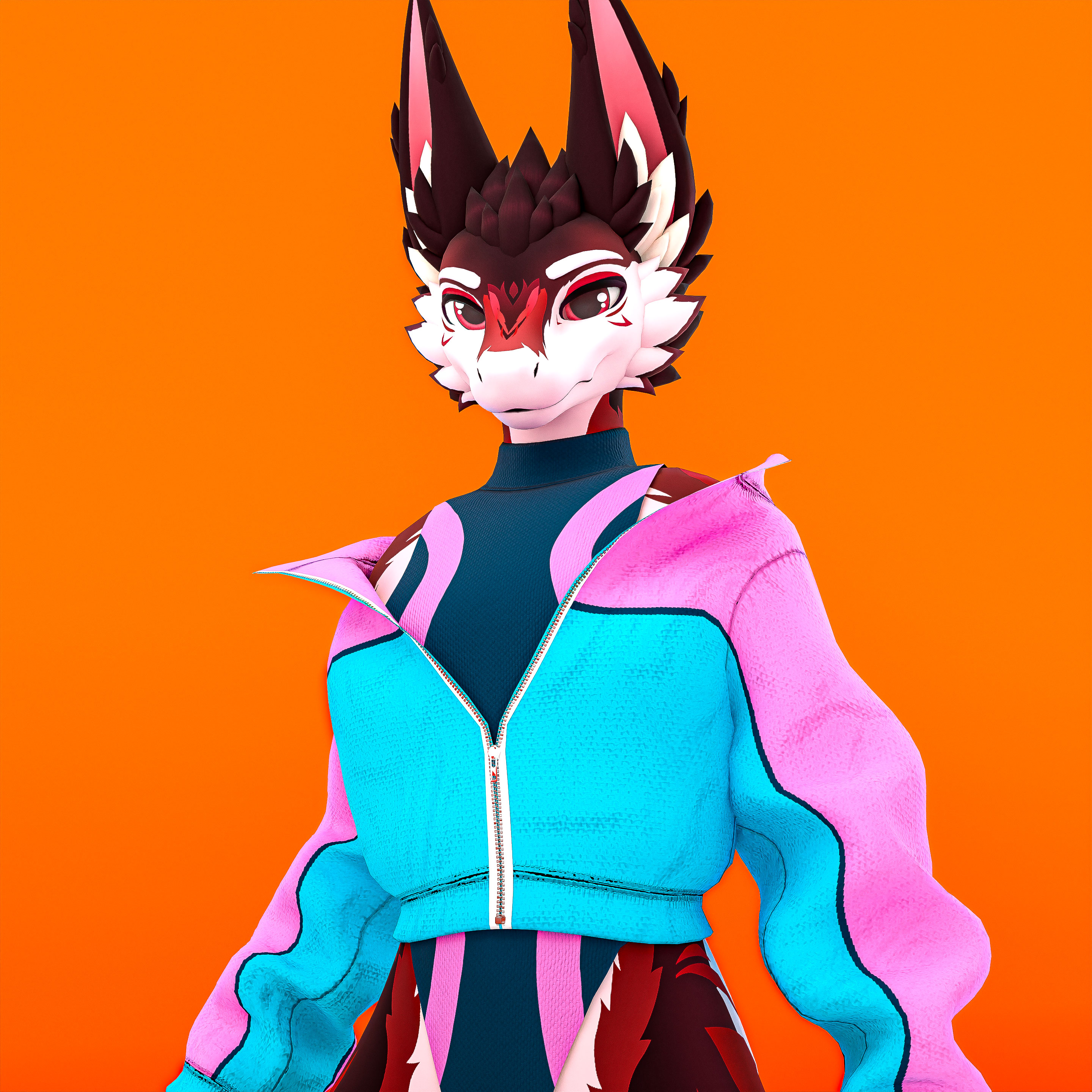 Druffle Bomber Jacket Outfit for VRChat!