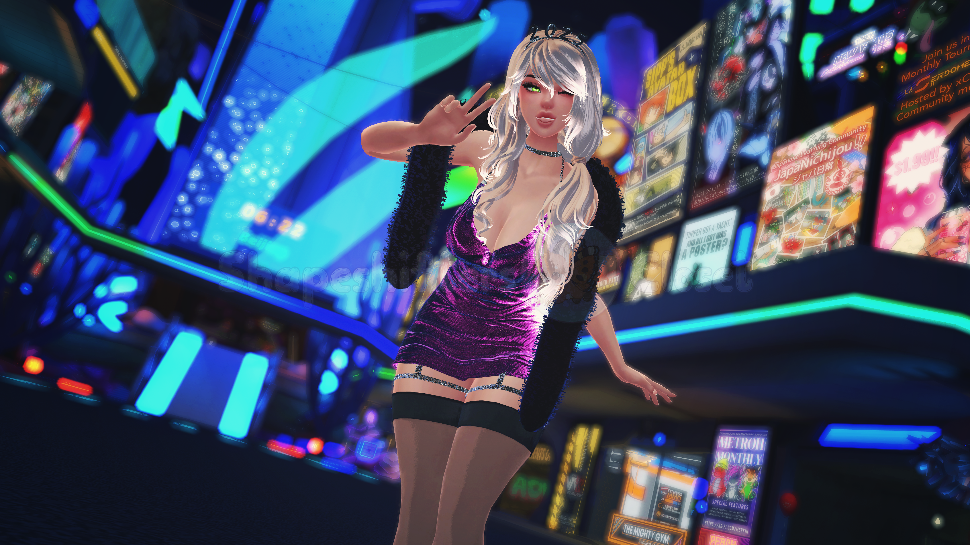 Trixie the New Year's Wish - Optimized Avatar - Gogo Loco (VRChat 3.0, PC)