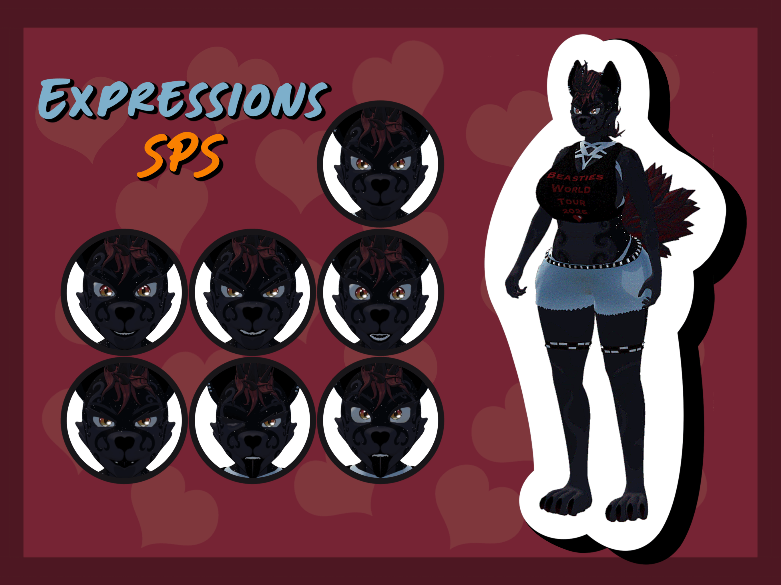 Big Bad Beastie (PC/Quest - SPS - Physbones - GOGO)