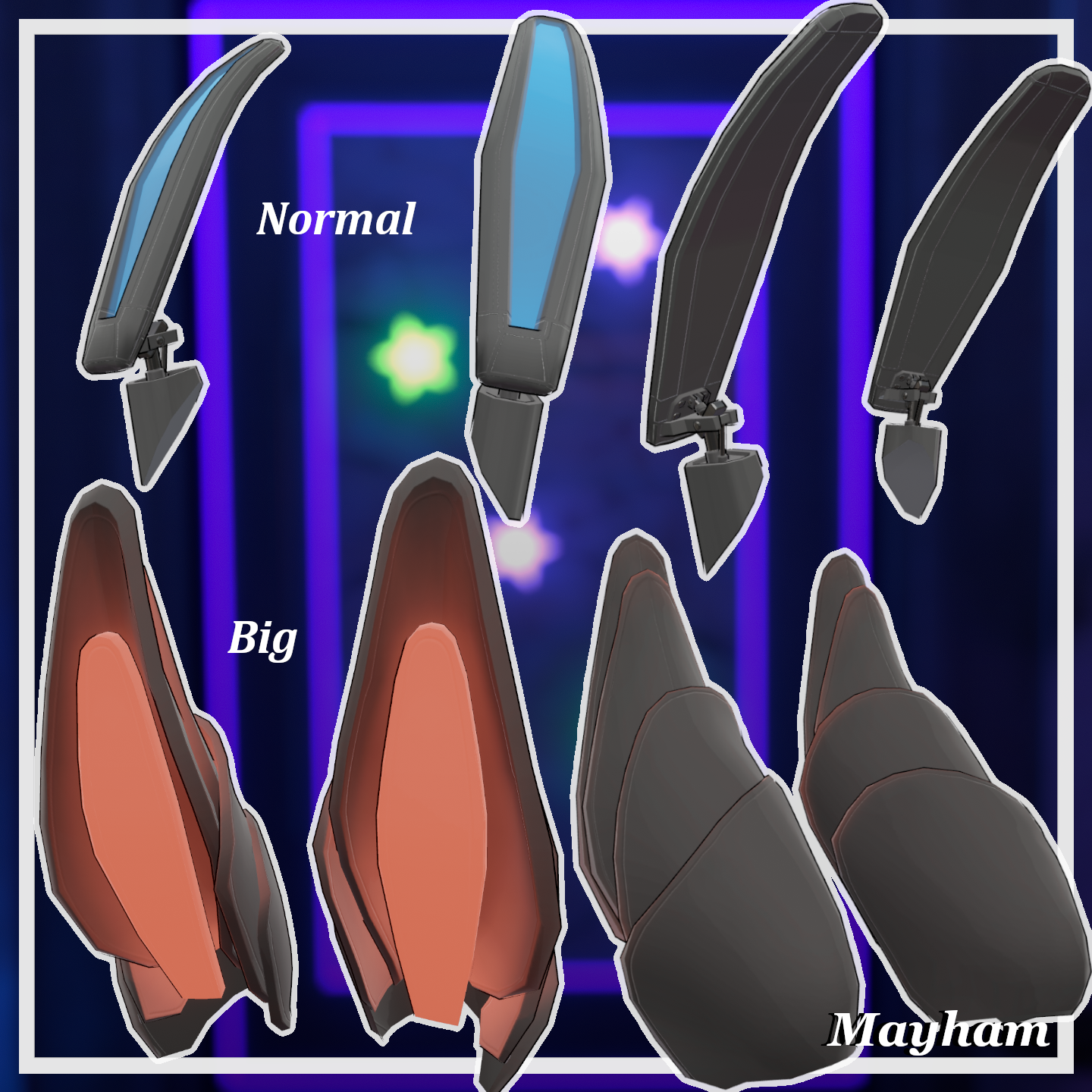 Robot bunny set