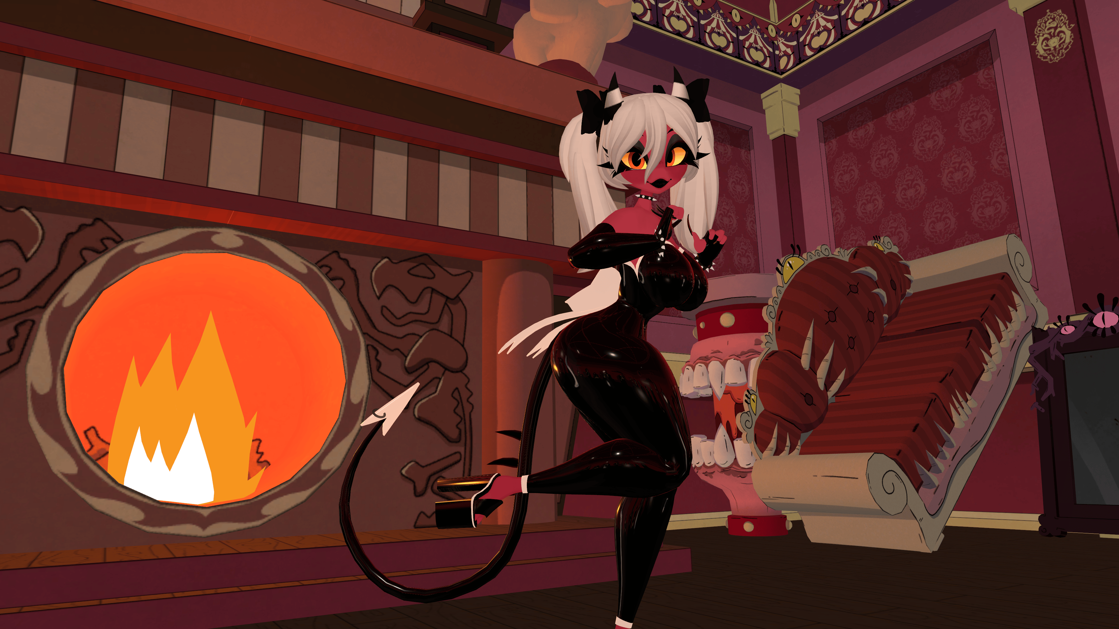 Latex Unitard for Miz! custom imp