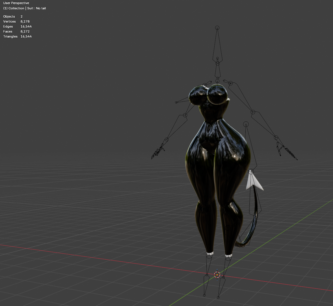 Latex Unitard for Miz! custom imp
