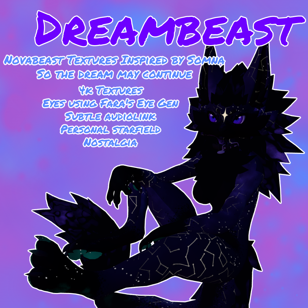Dreambeast (Novabeast Texture, personal starfield)